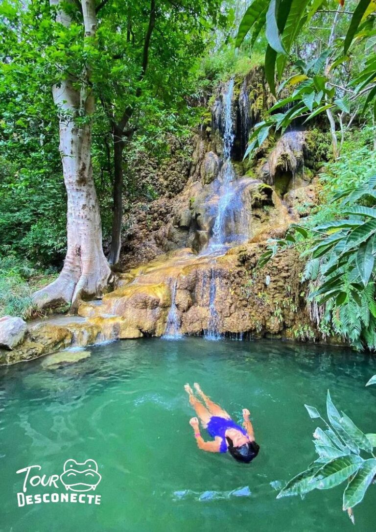 Refrescándote en un paraíso natural